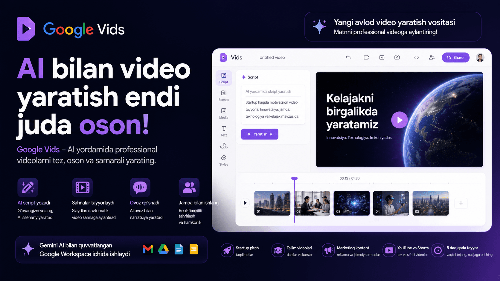 Google Vids — AI Video Creator